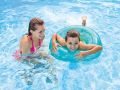 Transparentes Schwimmband rosa