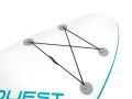 Intex AquaQuest 320 SUP Board | Paddle Board mit Paddel und Pumpe