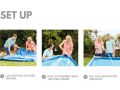 Intex Pool 300 x 200 x 75 | Rechteckiger Rahmenpool