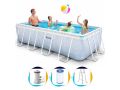 Intex Chevron Prism Frame Pool 400 x 200 x 100 cm