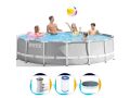 Intex Pool 427 x 107 | Prism Frame mit Filterpumpe
