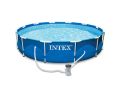 Intex Pool rund 366 x 76 | Metallrahmen mit Filterpumpe