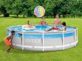 Intex Prisma Rahmen Clearview zwembad 427 x 107 cm 