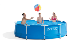 Intex-Pool rund 305 x 76 | Metallrahmen