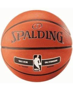 Spalding - Basketball - NBA Silber - Indoor/Outdoor - Größe 7