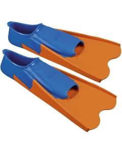 Beco Schwimmen Flippers Short Junior Blau/Orange Größe 34/35