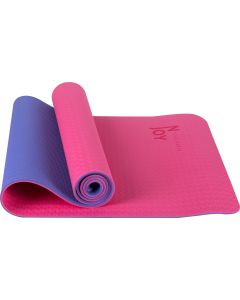 Njoy Your Sports Sportmatte - Yogamatte - Fitnessmatte - Fitness - Anti-Rutsch - Roze - Paars - 183 x 61 x 0,6 cm