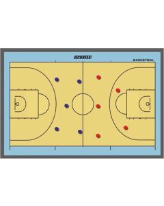 Sportec Coachbord Basketball Magnetisch 46 X 30 Cm