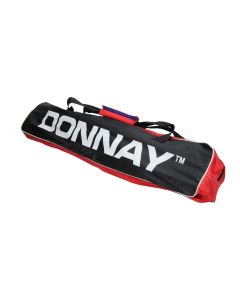 Donnay Badmintonset mit Netz, 9 Teile. - Farbe Rot