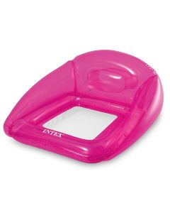 Intex transparenter Sessel Pink
