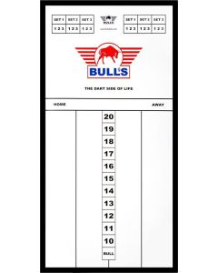 Bulls Styreen Scorebord 30×60 cm