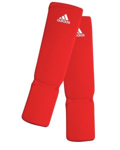 Adidas Elastische Schienbeinschützer - Rot - M