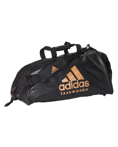 Adidas Super Sporttasche Schwarz/Gold - Mittelgroß