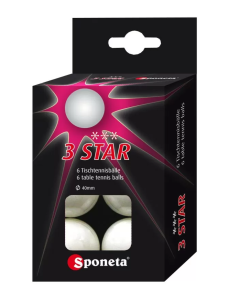 Sponeta Tischtennisbälle 3 Sterne