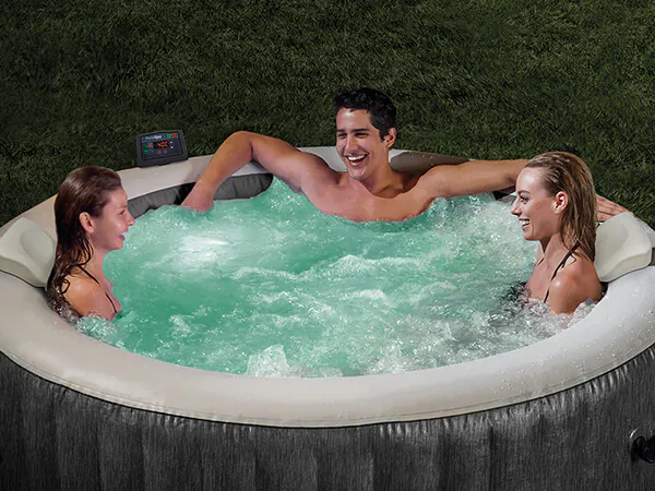 Intex Greywood Bubble Plus Massage jacuzzi Intex Greywood Bubble Plus Massage jacuzzi
