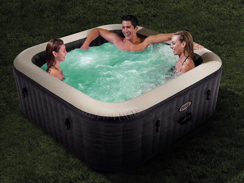 Intex Greywood Bubble Plus Massage jacuzzi Intex Greywood Bubble Plus Massage jacuzzi