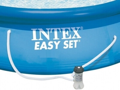 Intex Schwimmbad mit Filterpumpe